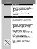 Preview for 4 page of Philips QC5040 Instructions Manual