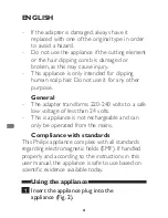 Preview for 22 page of Philips QC5115 User Manual