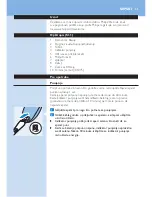 Preview for 61 page of Philips QC5370 User Manual