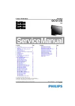 Preview for 1 page of Philips QCG1.0S Service Manual