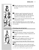 Preview for 9 page of Philips QG3340 User Manual