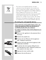 Preview for 13 page of Philips QG3340 User Manual