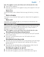 Preview for 7 page of Philips QG3364 Manual