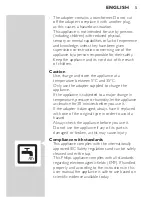 Preview for 5 page of Philips QG3371 User Manual