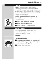 Preview for 177 page of Philips QG3371 User Manual