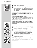 Preview for 12 page of Philips QG3380 User Manual