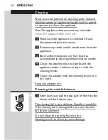 Preview for 14 page of Philips QG3380 User Manual