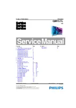 Preview for 1 page of Philips QM15.1L Service Manual