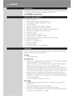 Preview for 142 page of Philips qs6141 User Manual