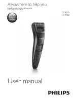 Philips QT4005 User Manual предпросмотр