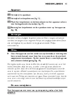 Preview for 43 page of Philips QT4040 Philishave User Manual