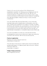 Preview for 2 page of Philips ReCare 7.0 T User Manual