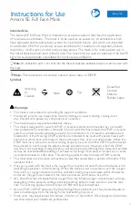 Preview for 3 page of Philips RESPIRONICS Amara SE Instructions For Use Manual