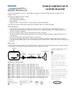 Preview for 5 page of Philips Respironics CoughAssist 70 Series Manual