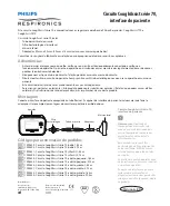 Preview for 6 page of Philips Respironics CoughAssist 70 Series Manual