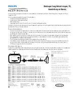 Preview for 7 page of Philips Respironics CoughAssist 70 Series Manual