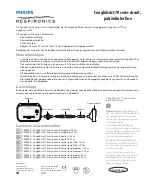 Preview for 9 page of Philips Respironics CoughAssist 70 Series Manual