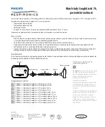 Preview for 14 page of Philips Respironics CoughAssist 70 Series Manual