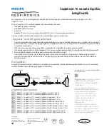 Preview for 15 page of Philips Respironics CoughAssist 70 Series Manual