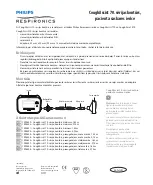 Preview for 18 page of Philips Respironics CoughAssist 70 Series Manual