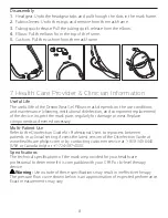 Preview for 8 page of Philips RESPIRONICS DreamWear Series Instructions For Use Manual