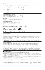 Preview for 9 page of Philips Respironics EE Leak 1 AF541 Instructions For Use Manual