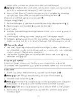 Preview for 77 page of Philips Respironics Nuance Gel Instructions For Use Manual