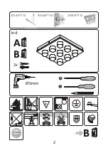 Preview for 2 page of Philips Roomstylers 37246/11/13 User Manual