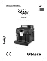 Preview for 1 page of Philips Royal Gran Crema HD8920 Operating Instructions Manual