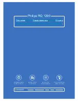 Preview for 268 page of Philips RQ 1290 Manual