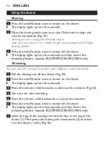 Preview for 12 page of Philips RQ1050 with charger Manual