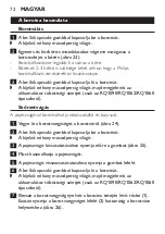 Preview for 72 page of Philips RQ1050 with charger Manual