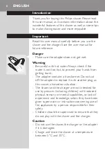 Preview for 4 page of Philips RQ1051 User Manual