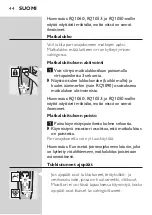 Preview for 42 page of Philips RQ1051 User Manual