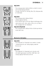 Preview for 71 page of Philips RQ1051 User Manual