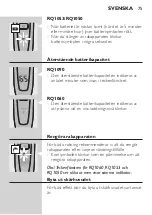 Preview for 73 page of Philips RQ1051 User Manual