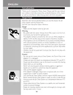 Preview for 20 page of Philips RQ1076 E4 User Manual