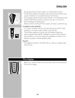 Preview for 21 page of Philips RQ1076 E4 User Manual