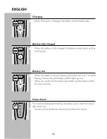 Preview for 22 page of Philips RQ1076 E4 User Manual