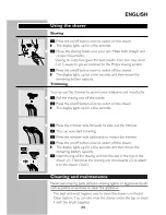 Preview for 25 page of Philips RQ1076 E4 User Manual