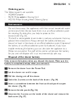 Preview for 13 page of Philips RQ1090/20 User Manual