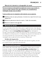 Preview for 35 page of Philips RQ11 IIB Series Important Information Booklet