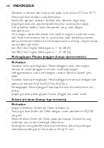 Preview for 38 page of Philips RQ11 IIB Series Important Information Booklet