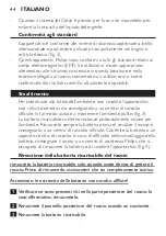 Preview for 44 page of Philips RQ11 IIB Series Important Information Booklet