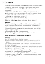 Preview for 70 page of Philips RQ11 IIB Series Important Information Booklet