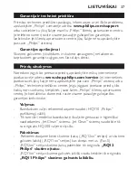 Preview for 37 page of Philips RQ11 series Manual