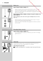 Preview for 8 page of Philips RQ1100 Series User Manual