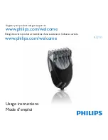 Philips RQ111/52 User Manual preview