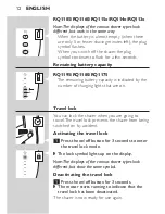 Preview for 13 page of Philips RQ113 Manual