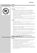 Preview for 5 page of Philips RQ1131 User Manual